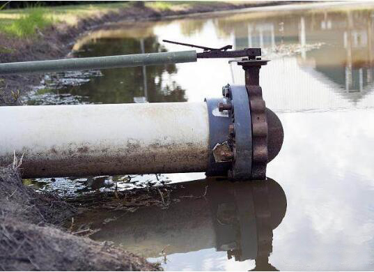 采用耐腐蝕凸輪轉(zhuǎn)子泵抽吸含油廢水。